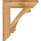Ekena Millwork Imperial Slat Rough Sawn Bracket, Western Red Cedar, 6"W x 28"D x 32"H BKT06X28X32IMP06RWR - alternate 2